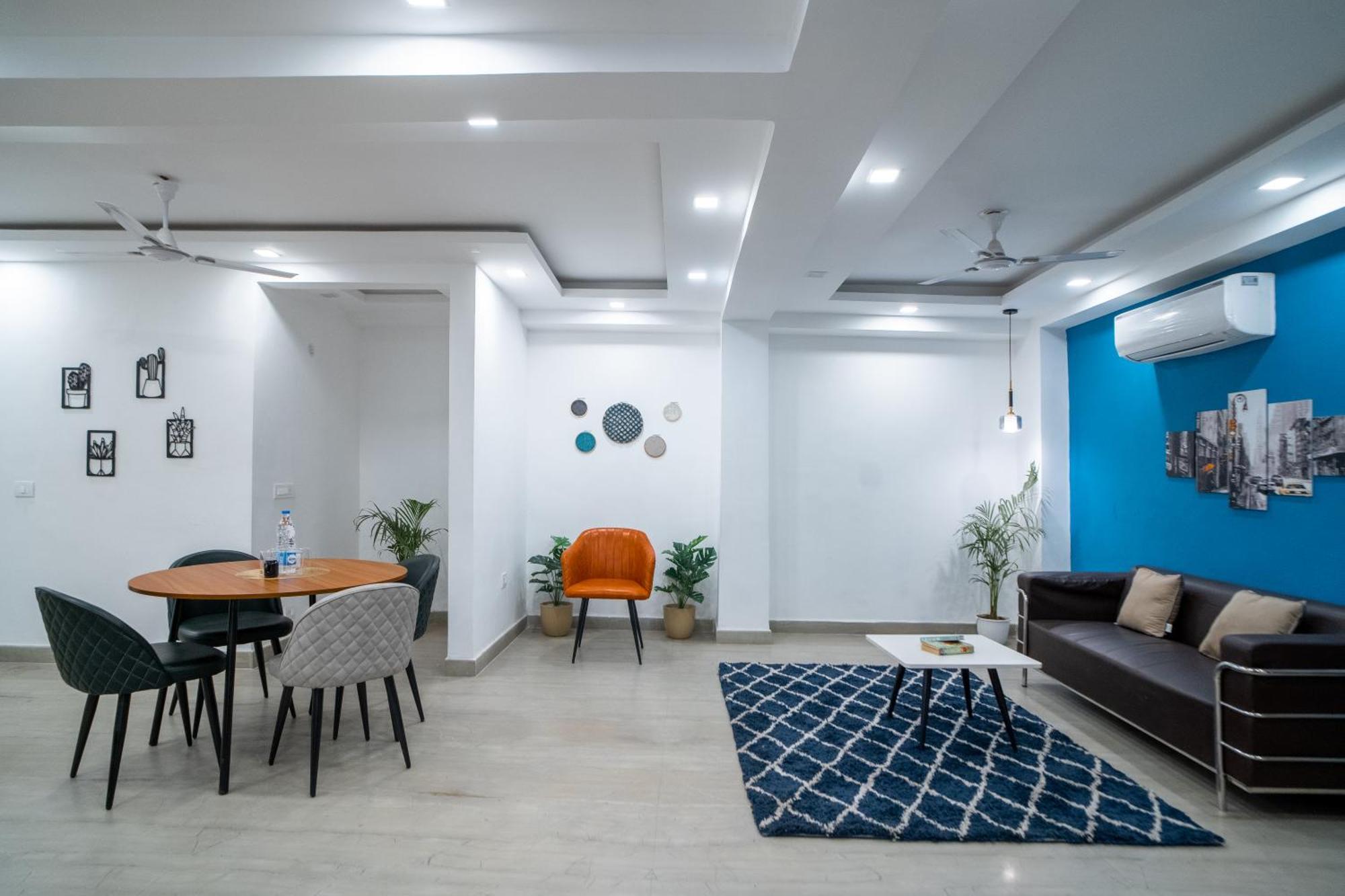 גורגאון Flxho Uno - Serviced Apartment & Rooms - Golf Course Road מראה חיצוני תמונה